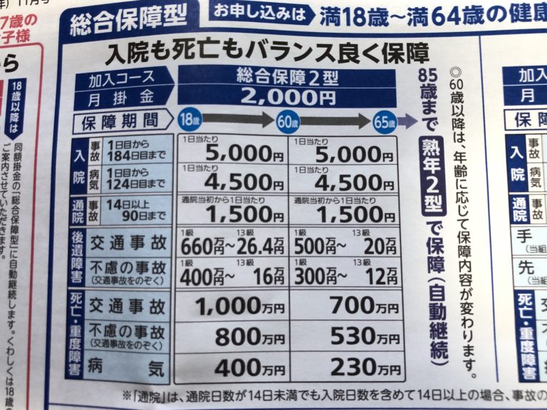 県民共済はお手頃の掛け金でいいと思う。|そそっかしい主婦きういのブログ 県民共済はお手頃の掛け金でいいと思う。|そそっかしい主婦きういのブログ